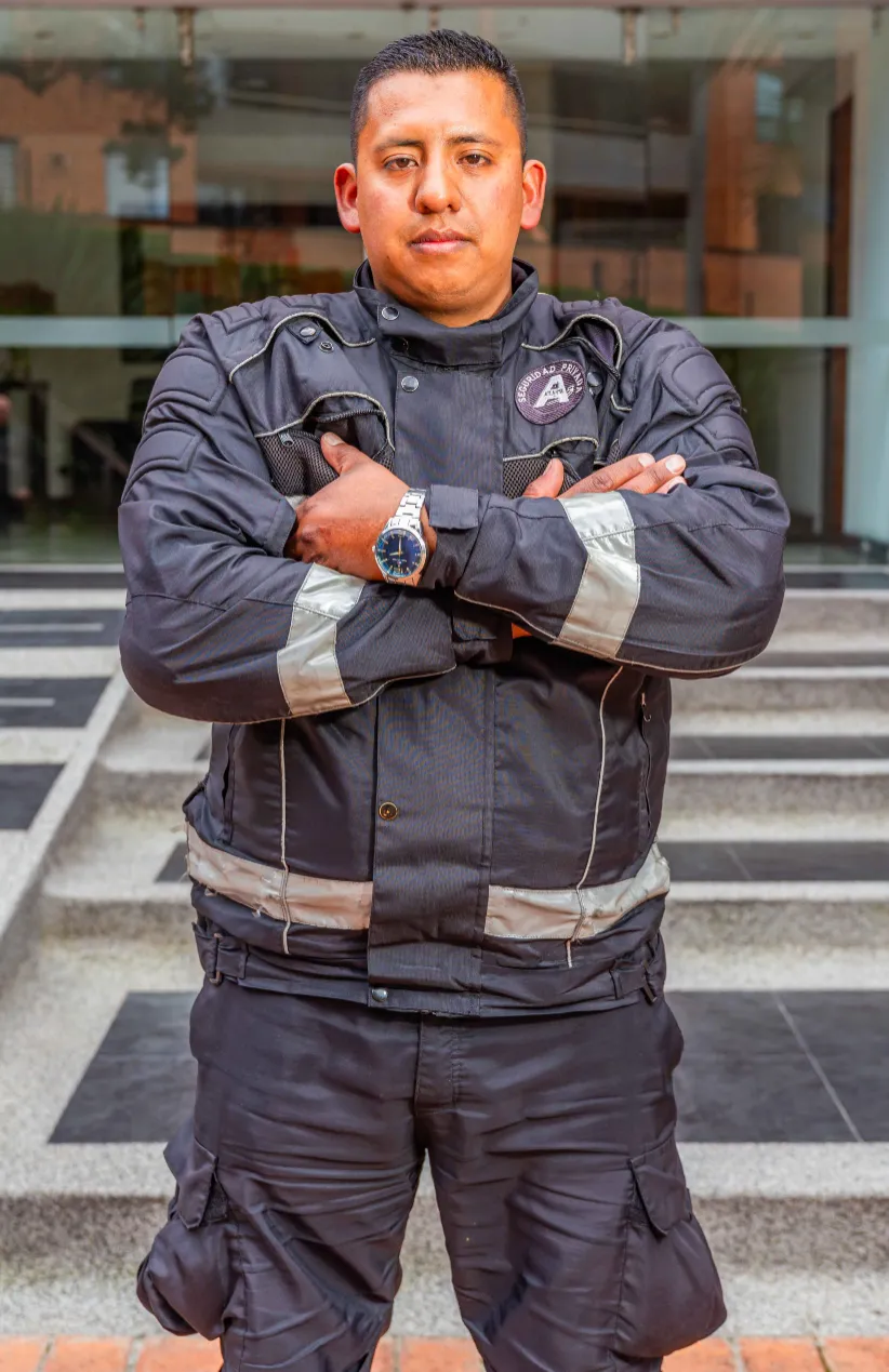 Atlanta seguridad – intervención en el escenario – fotografía corporativa en Bogotá