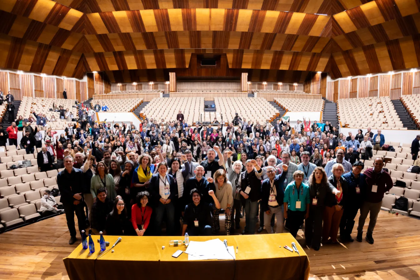 Clacso – momento protocolar del congreso – fotografía corporativa en Bogotá