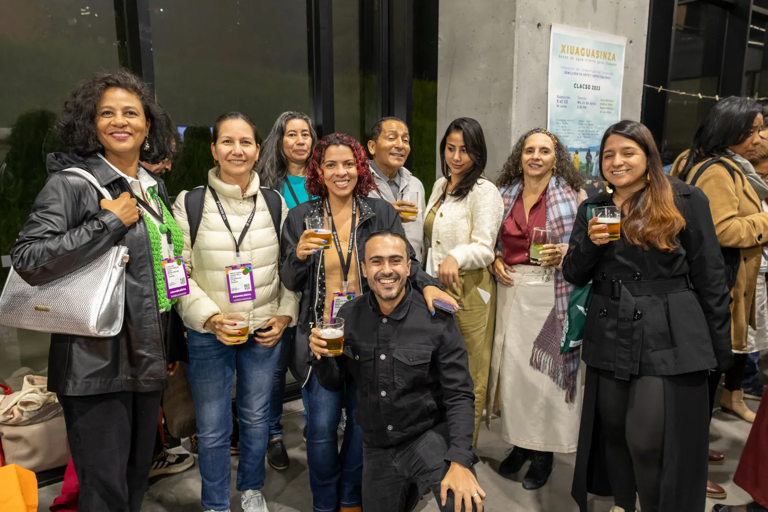 Clacso – acreditación de delegados – fotografía corporativa en Bogotá