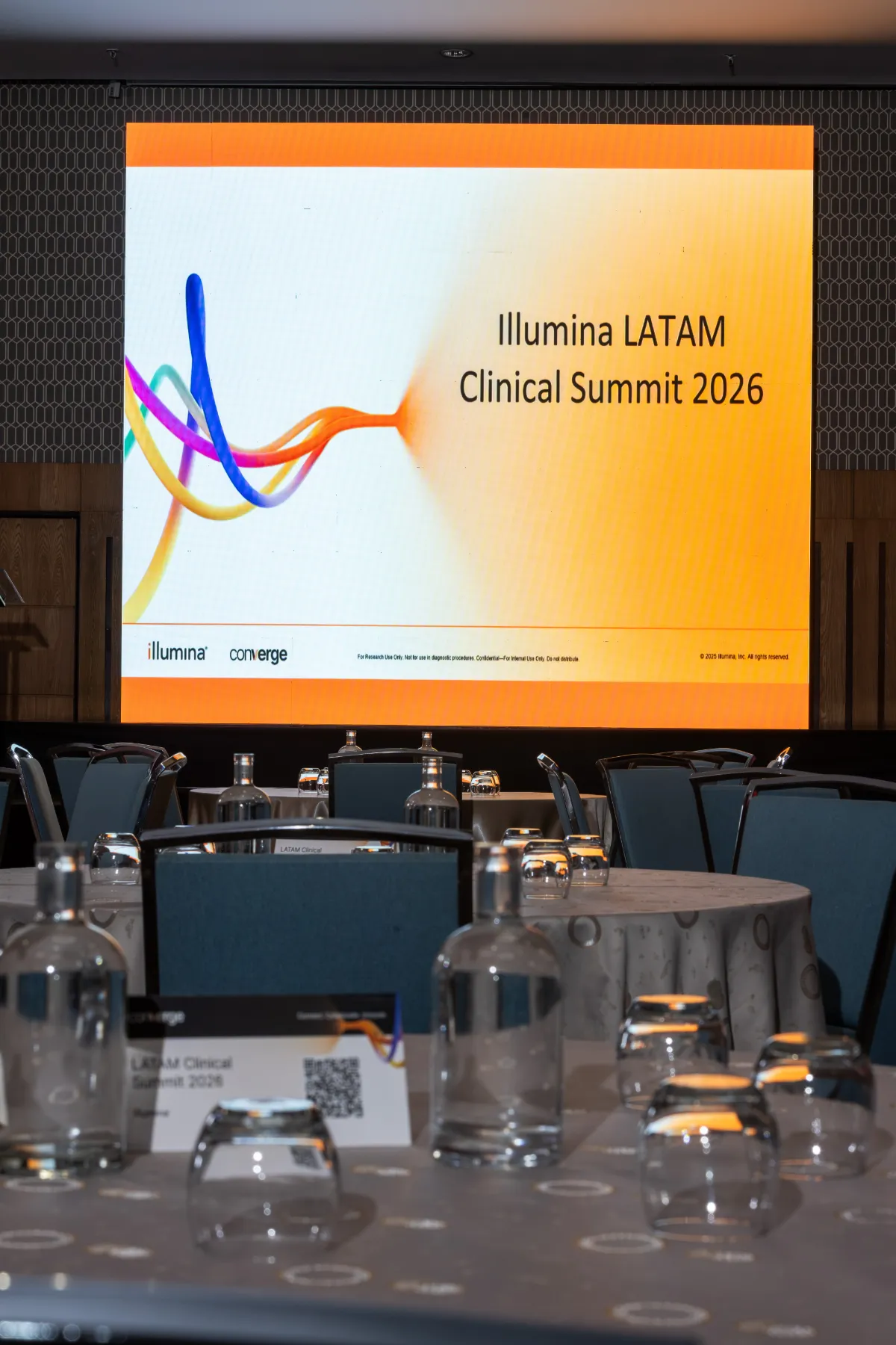 Illumina Latam Summit 2026 – momento destacado del evento – fotografía corporativa en Colombia