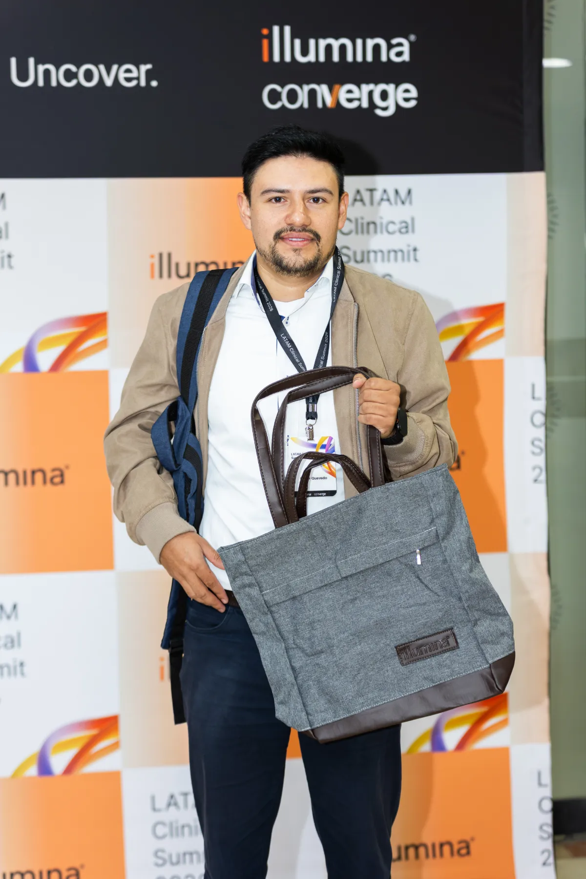 Illumina Latam Summit 2026 – detalle del espacio corporativo – fotografía corporativa en Colombia