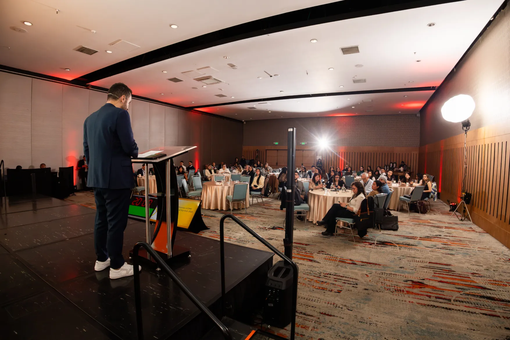 Illumina Latam Summit 2026 – momento destacado del evento – fotografía corporativa en Colombia