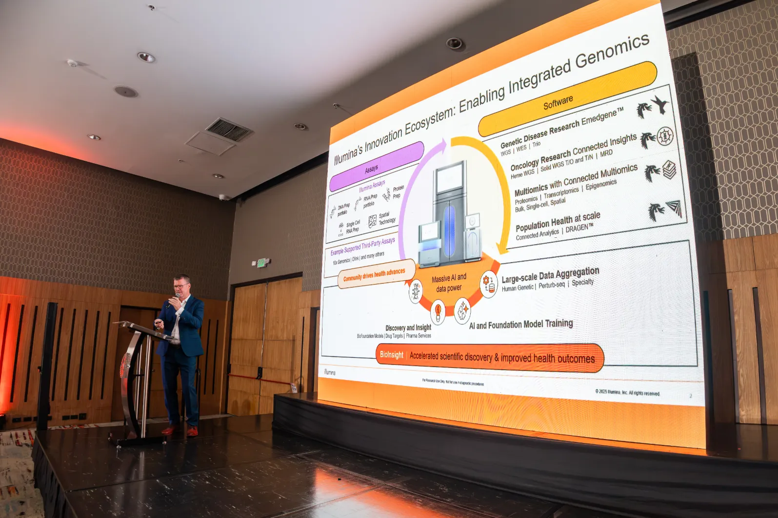 Illumina Latam Summit 2026 – recepción de invitados – fotografía corporativa en Colombia