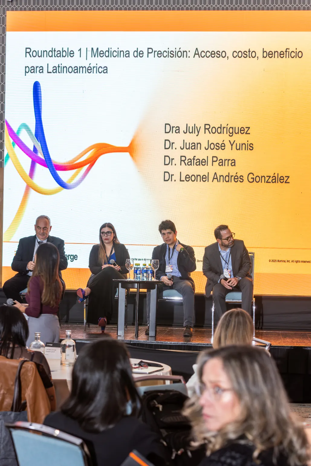 Illumina Latam Summit 2026 – detalle del espacio corporativo – fotografía corporativa en Colombia