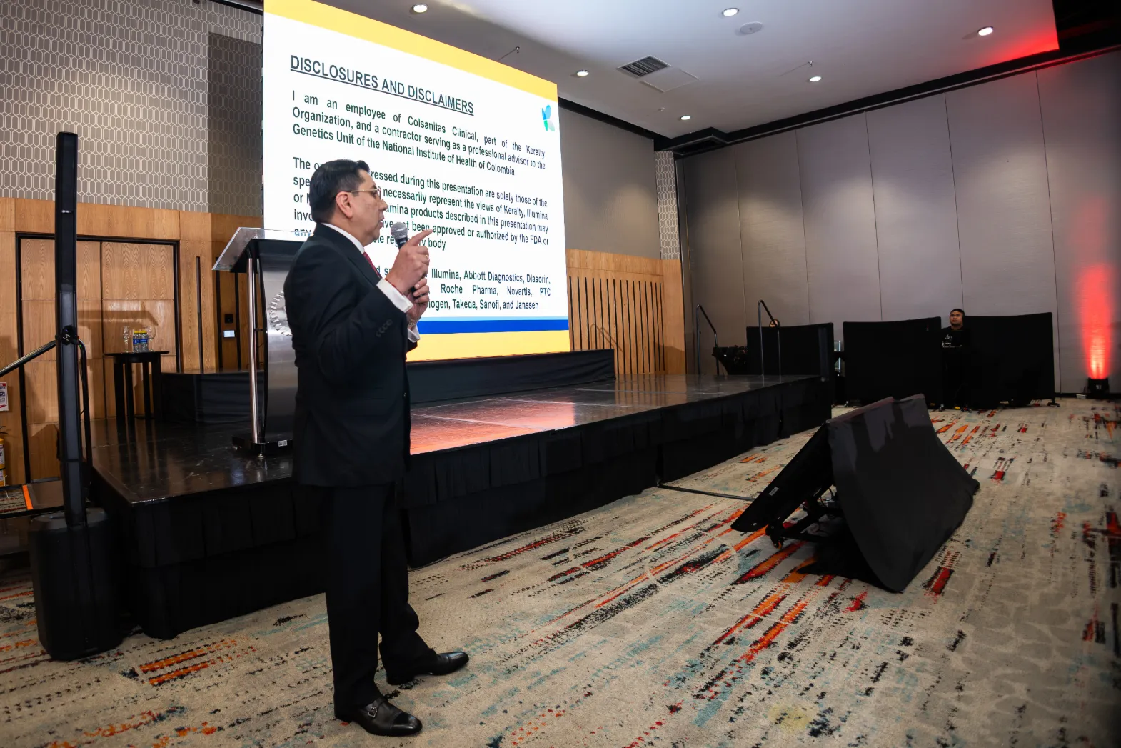 Illumina Latam Summit 2026 – momento destacado del evento – fotografía corporativa en Colombia