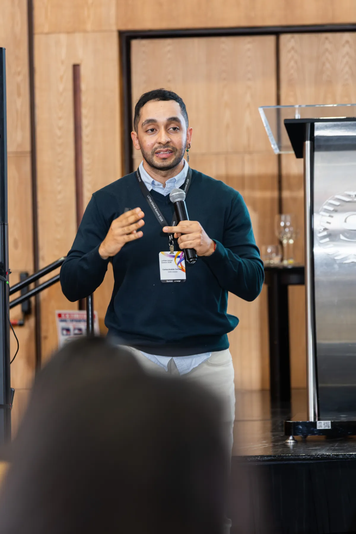 Illumina Latam Summit 2026 – momento destacado del evento – fotografía corporativa en Colombia