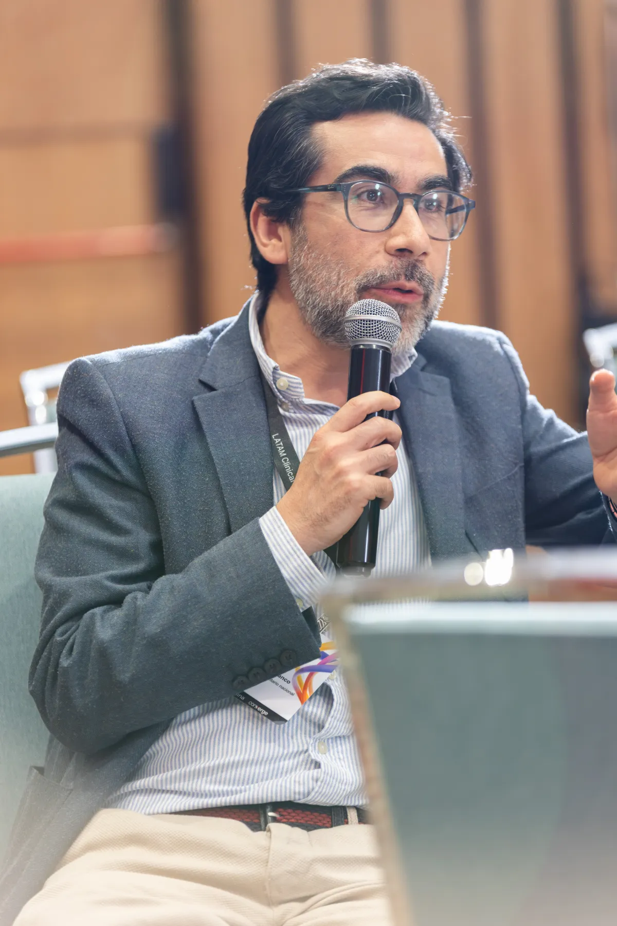 Illumina Latam Summit 2026 – intervención en el escenario – fotografía corporativa en Colombia