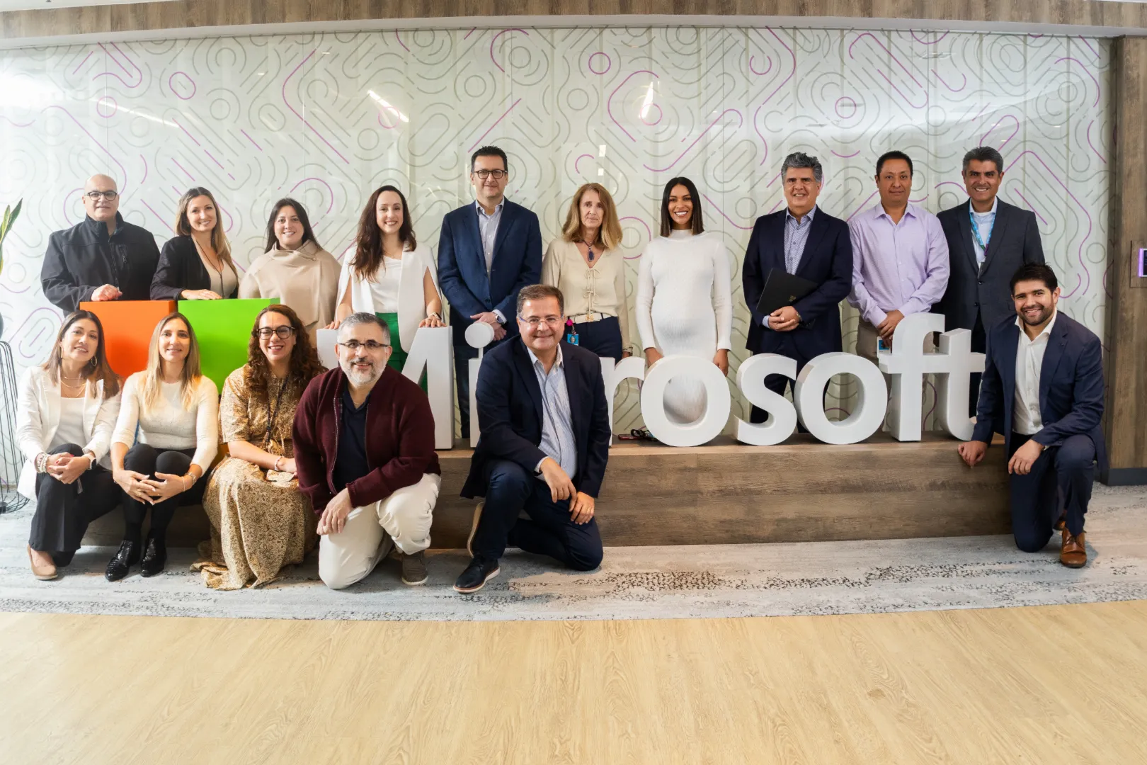 Sesión Microsoft – detalle del espacio corporativo – fotografía corporativa en Colombia