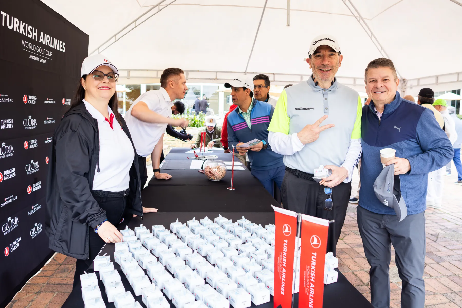 Torneo Turkish Airlines – recepción de invitados – fotografía corporativa en Colombia
