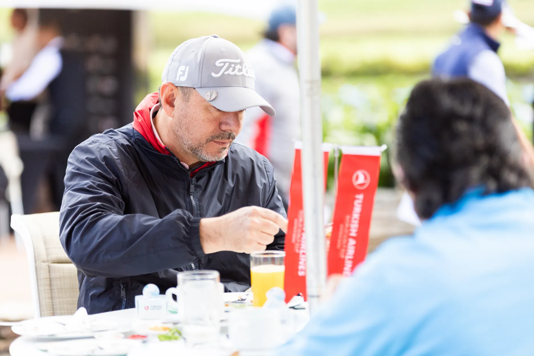 Torneo Turkish Airlines – directivos durante el acto – fotografía corporativa en Colombia