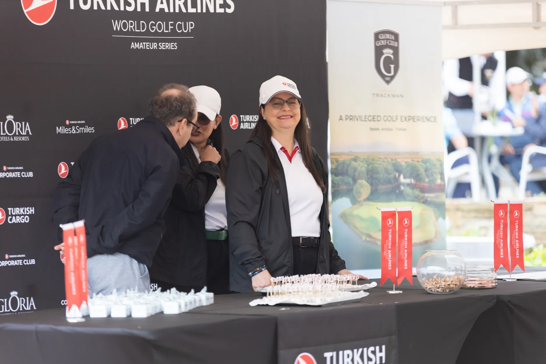 Torneo Turkish Airlines – directivos durante el acto – fotografía corporativa en Colombia