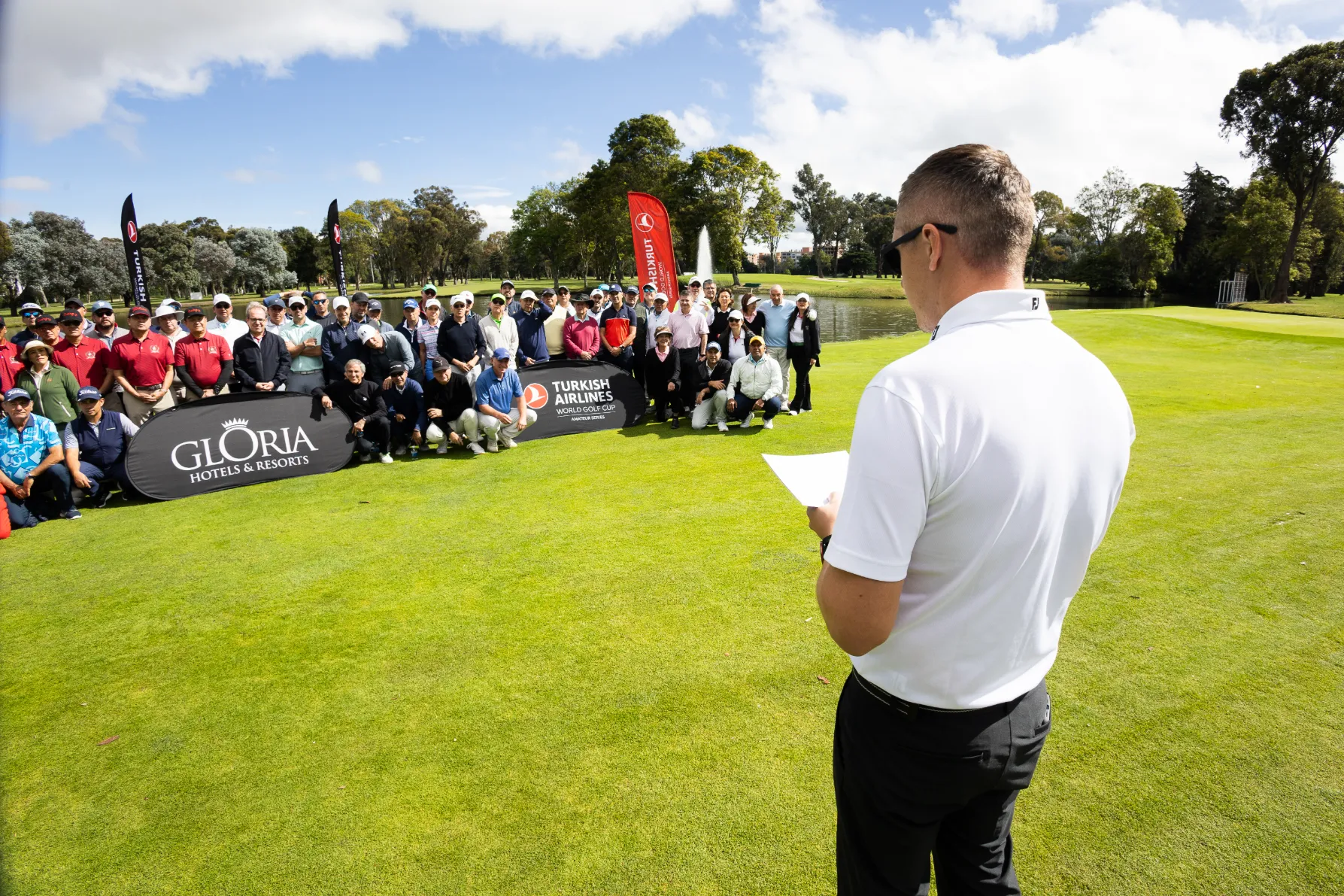 Torneo Turkish Airlines – asistentes en el salón – fotografía corporativa en Colombia