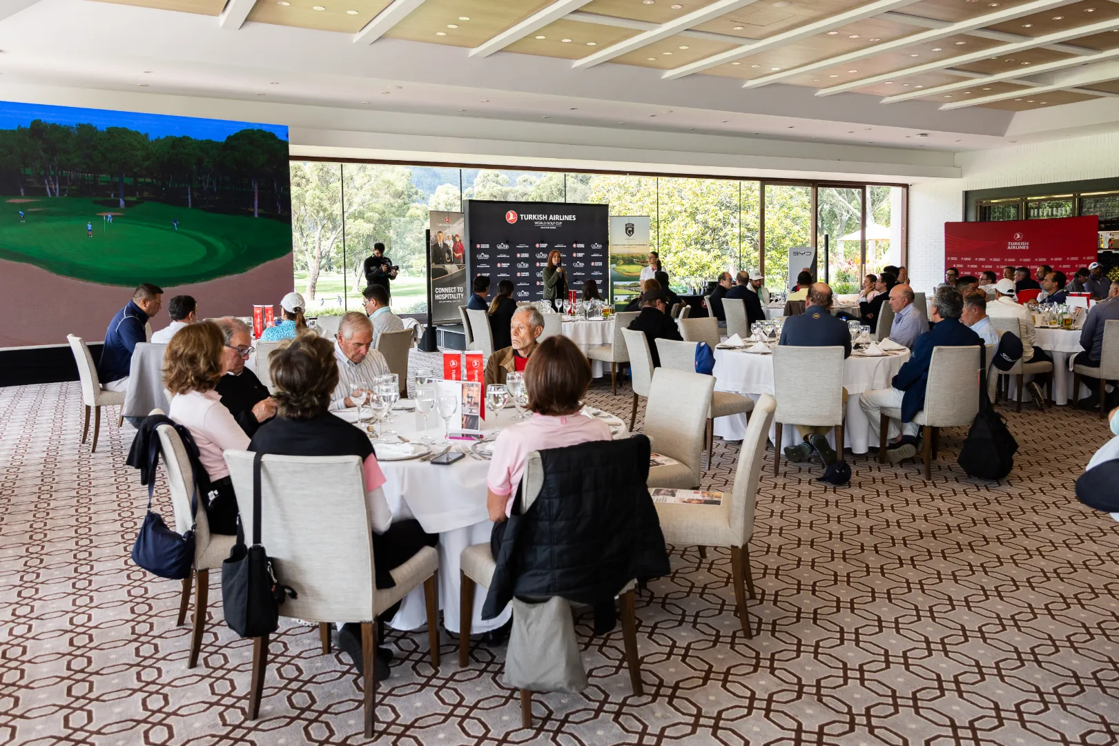 Torneo Turkish Airlines – momento destacado del evento – fotografía corporativa en Colombia