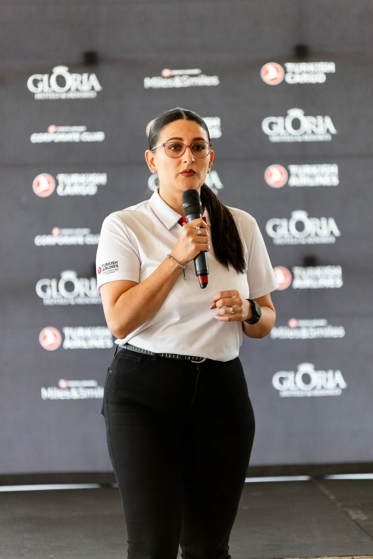 Torneo Turkish Airlines – intervención en el escenario – fotografía corporativa en Colombia