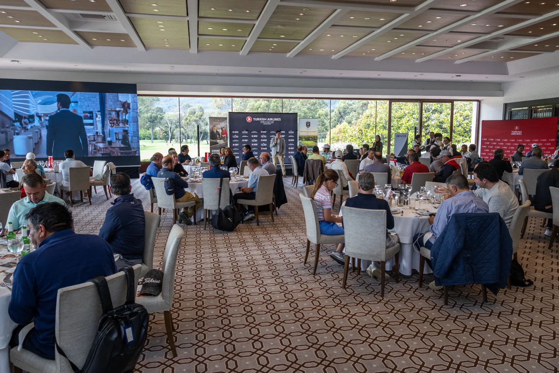 Torneo Turkish Airlines – intervención en el escenario – fotografía corporativa en Colombia