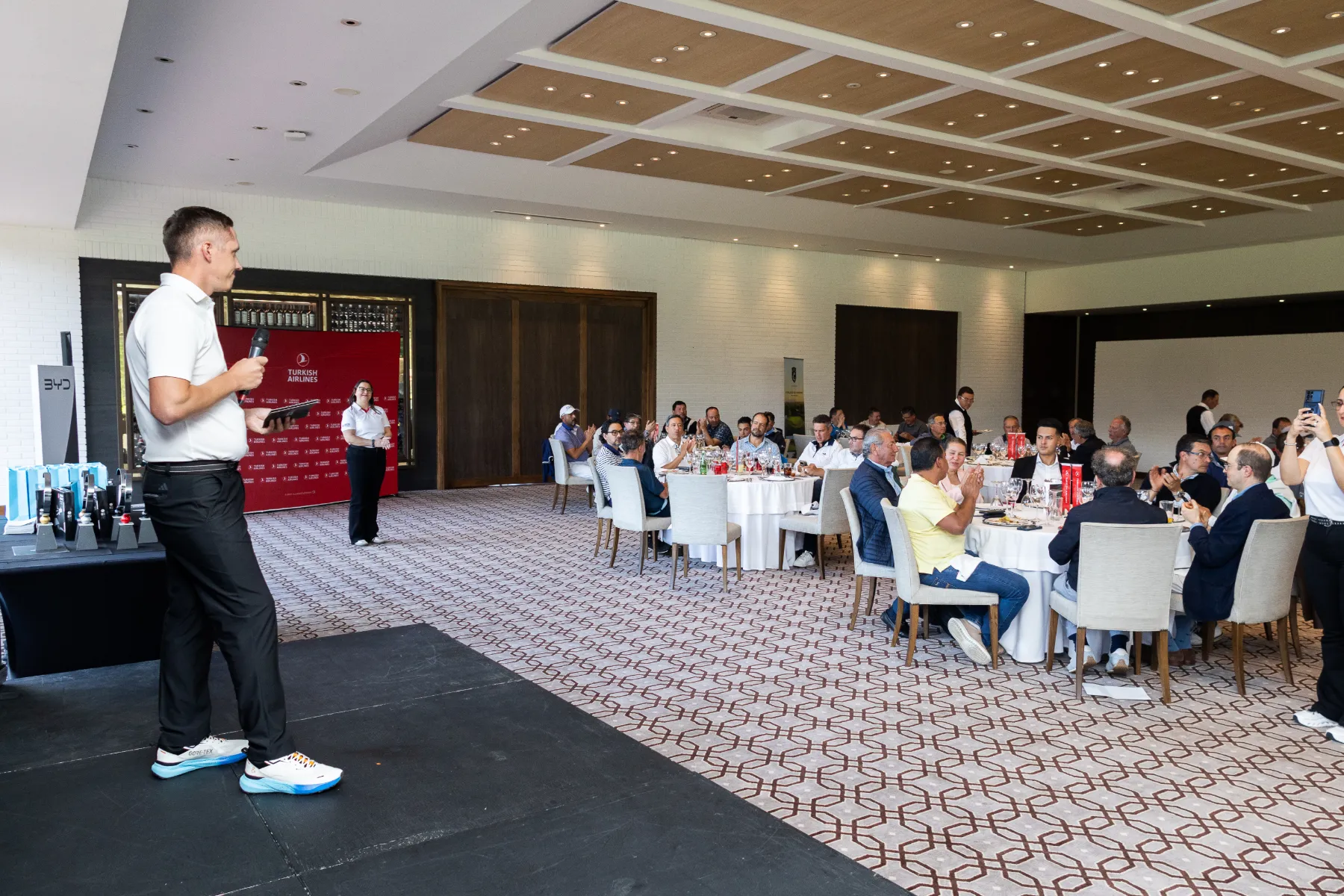 Torneo Turkish Airlines – firma de acuerdo – fotografía corporativa en Colombia