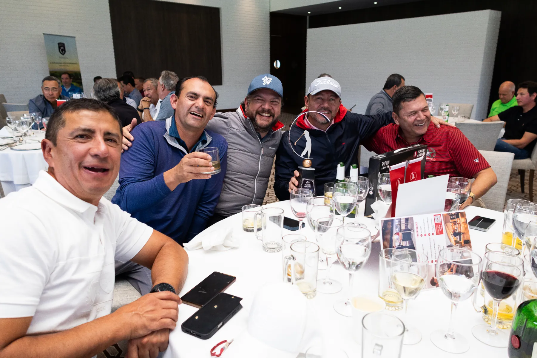 Torneo Turkish Airlines – momento destacado del evento – fotografía corporativa en Colombia