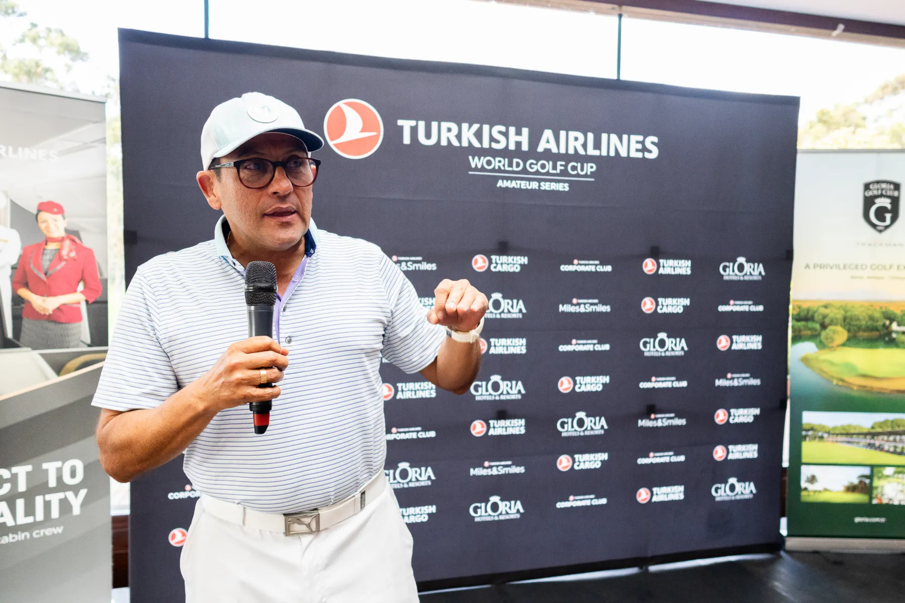 Torneo Turkish Airlines – firma de acuerdo – fotografía corporativa en Colombia