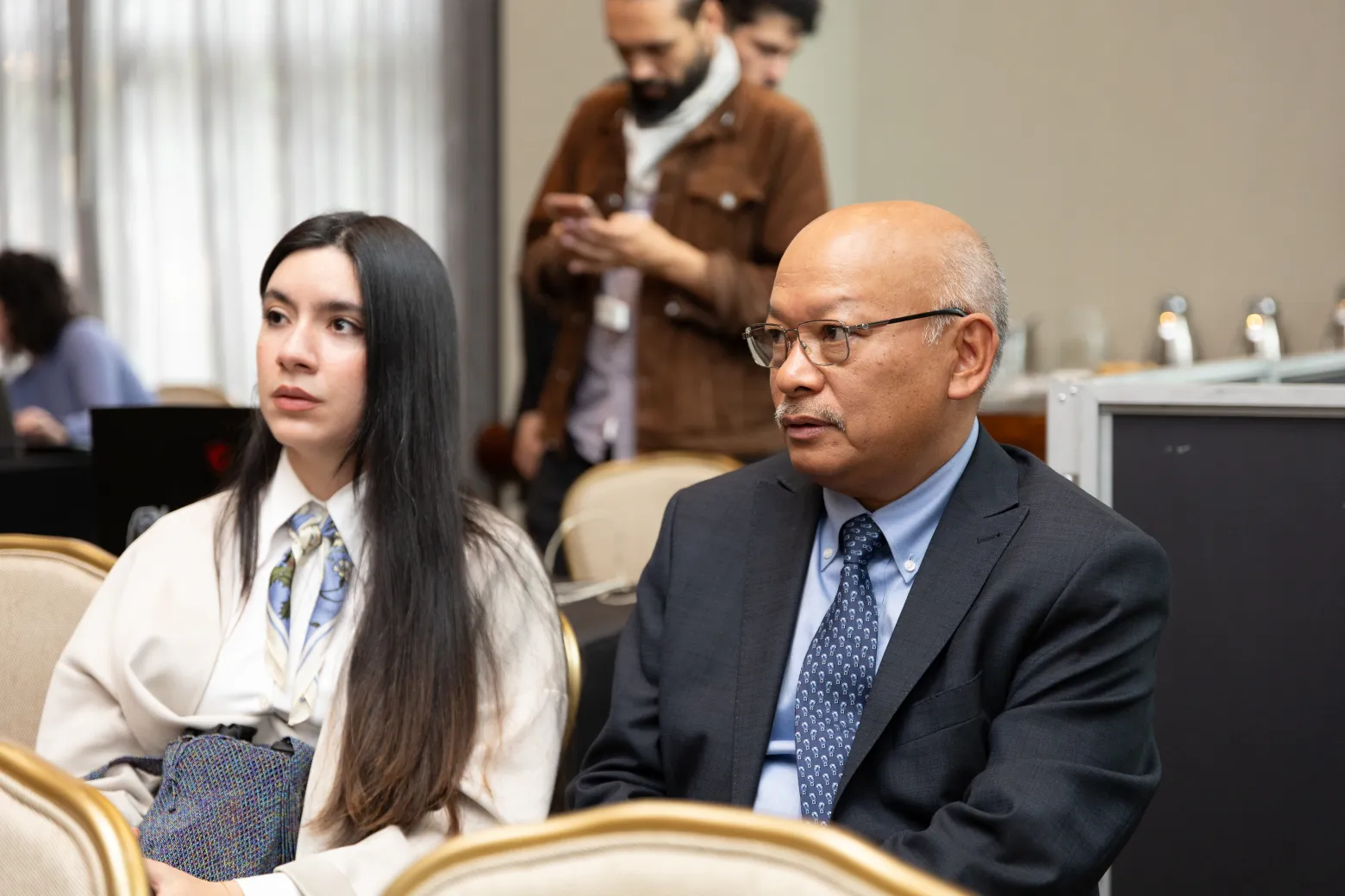 fotografía corporativa Visita diplomática en Bogotá